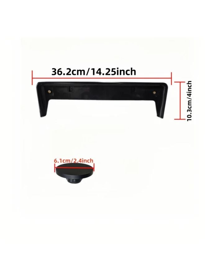 Black Magnetic Mount And Screen Protector Bundle For Tesla Model 3 Y 2020 2024 - Image 2